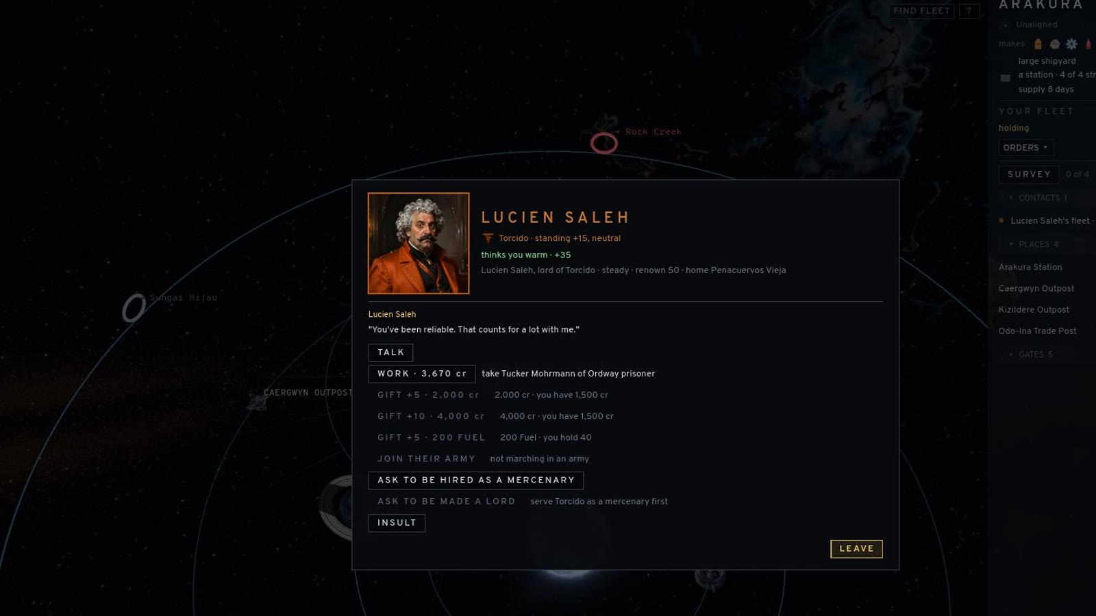 A conversation with Lucien Saleh, lord of Torcido